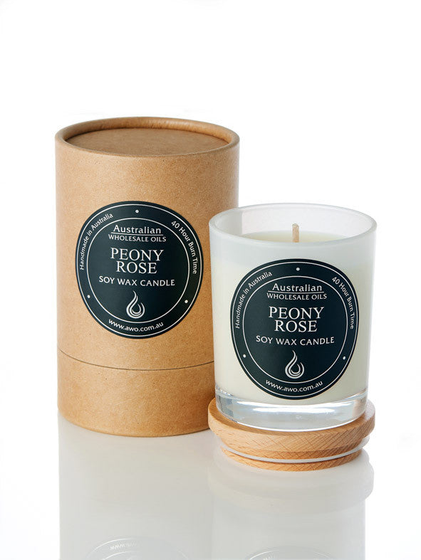 Peony Rose Soy Candle