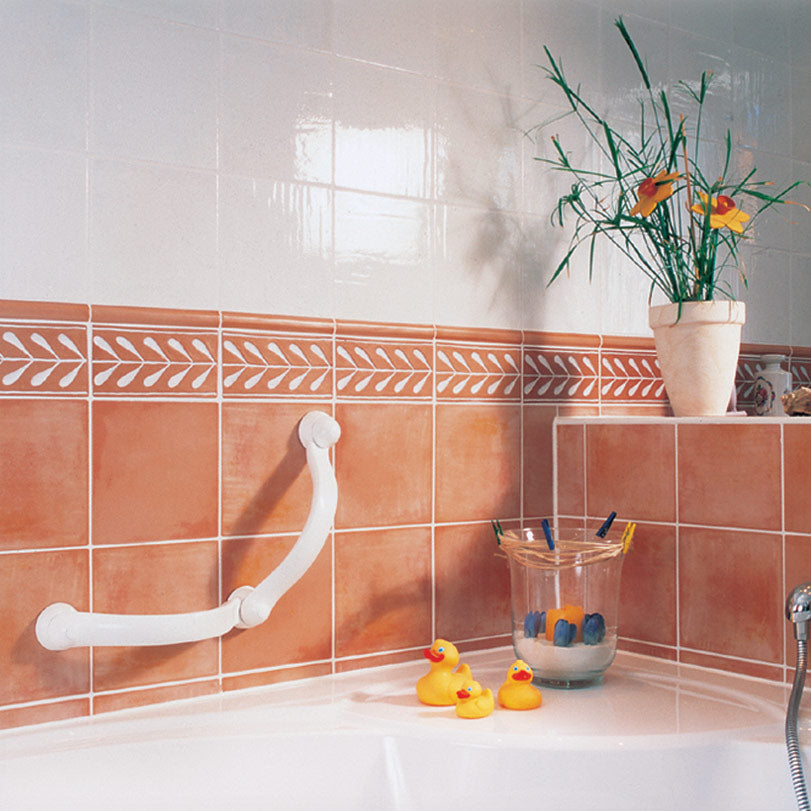 Modular Safety Grab Rails - Concealed Fittings, Versatile Bathroom Design, Customisable Shapes
