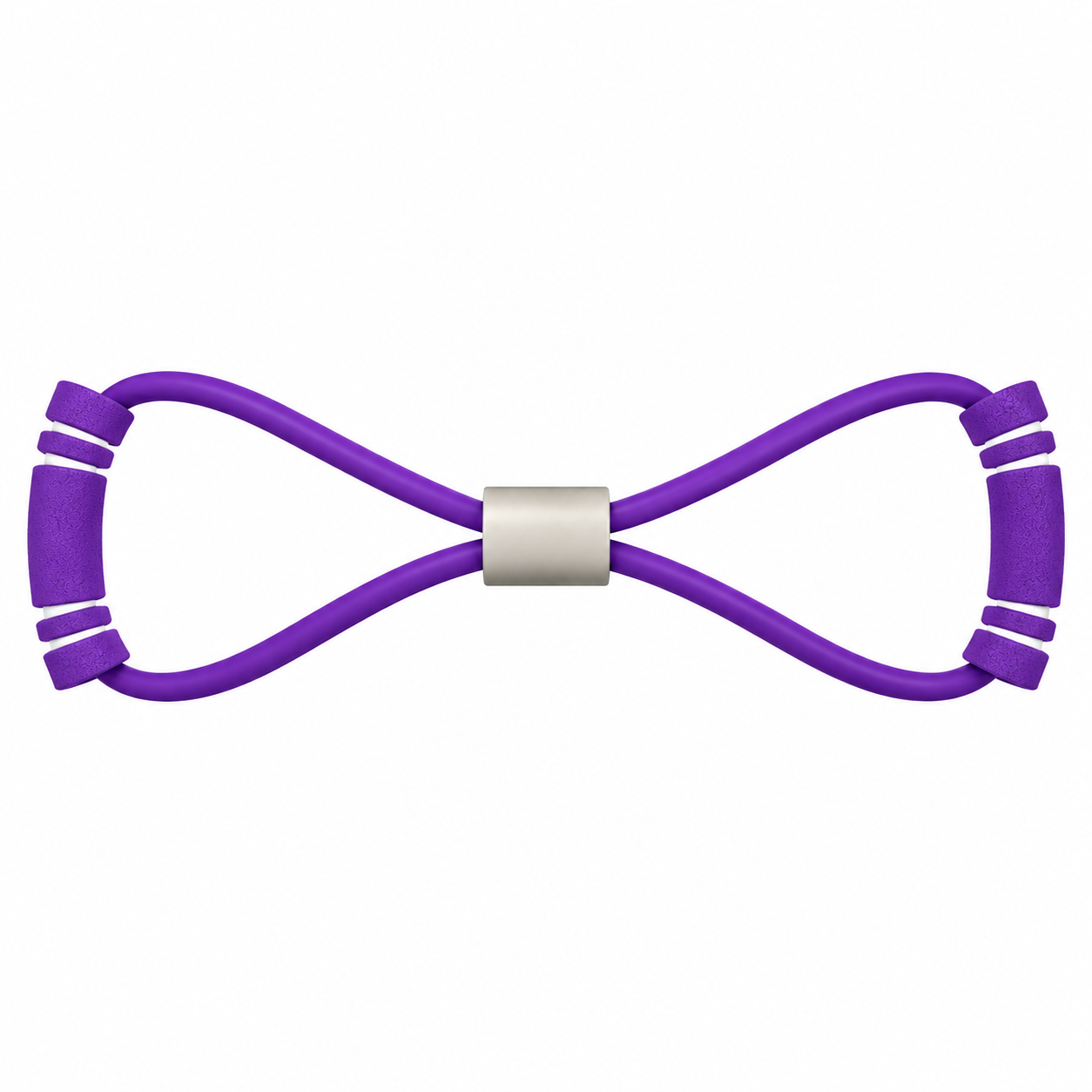 Figure 8 Resistance Bands 2-Pack - Fitness Stretch & Pull Rope Tube