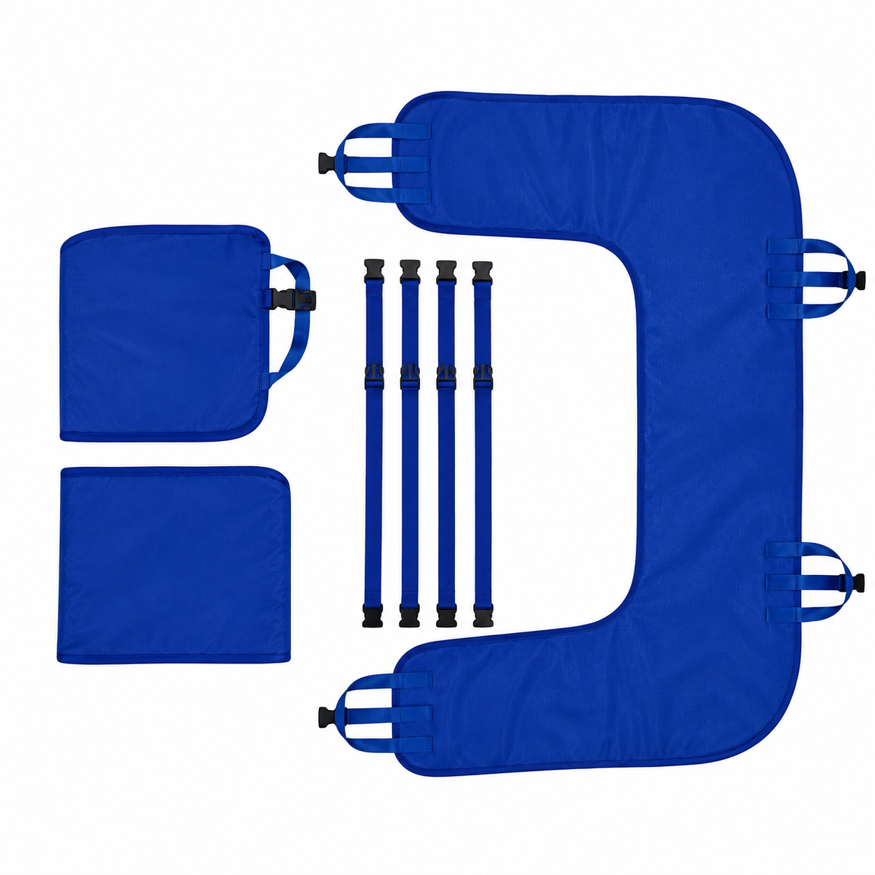U-Shaped Repositioning Transfer Sheet - Multipurpose Bed Pad with Handles