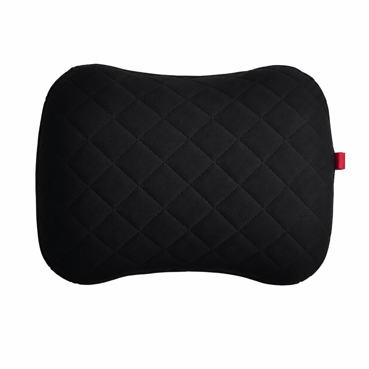 Inflatable Camping Pillow - Lightweight 46x32x12cm Travel Pillow 180g in black