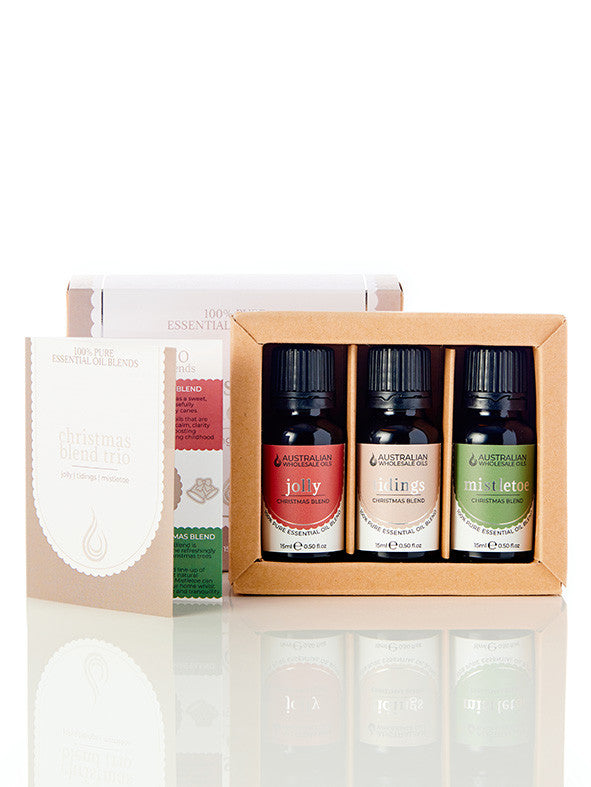 Christmas Essential Oil Pack - Christmas Blend Trio