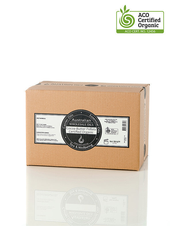 Cocoa Butter Pellets Certified Organic