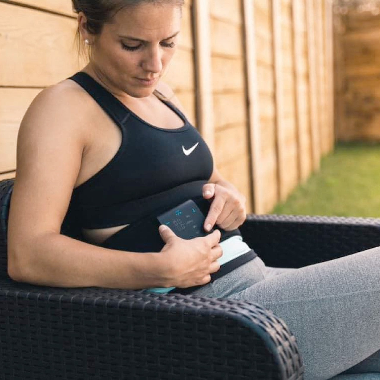 Compex TENS/HEAT Back Wrap S/M