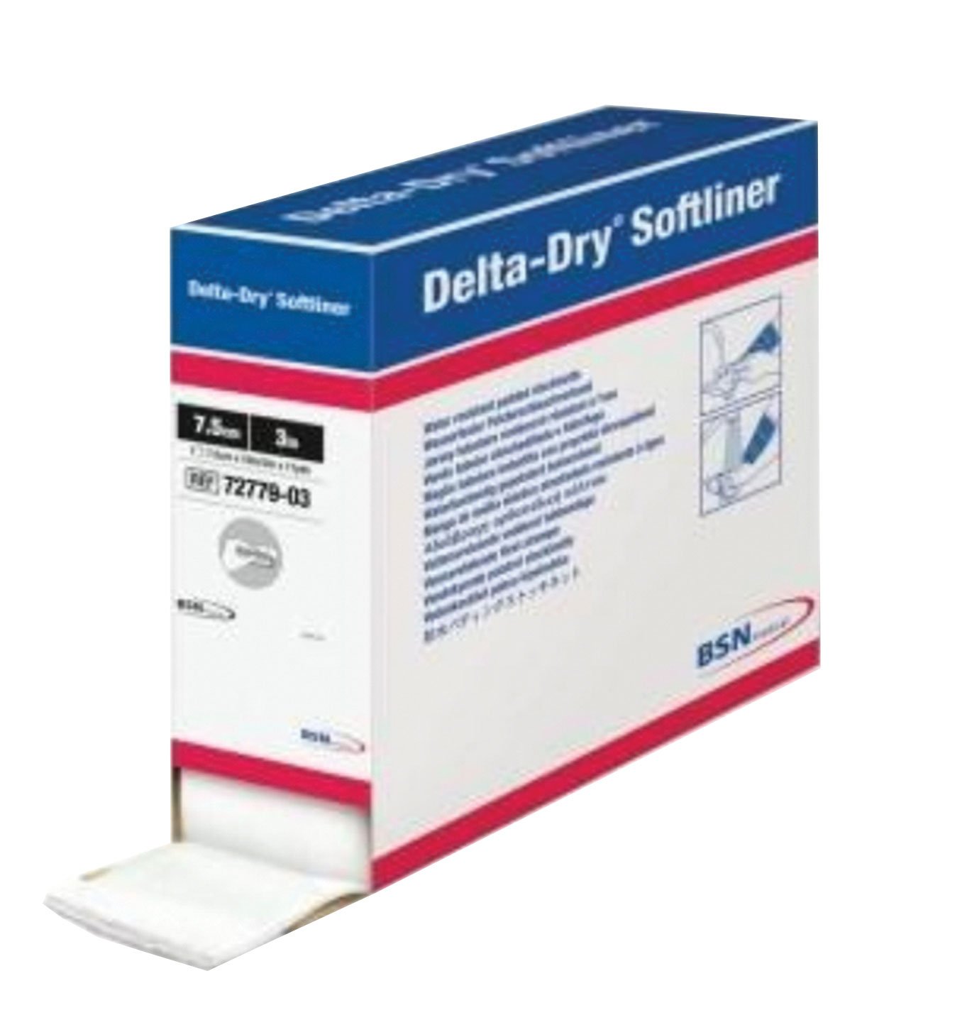 Delta-Dry Softliner — Water‑Resistant, Quick‑Dry Under‑Cast Liner