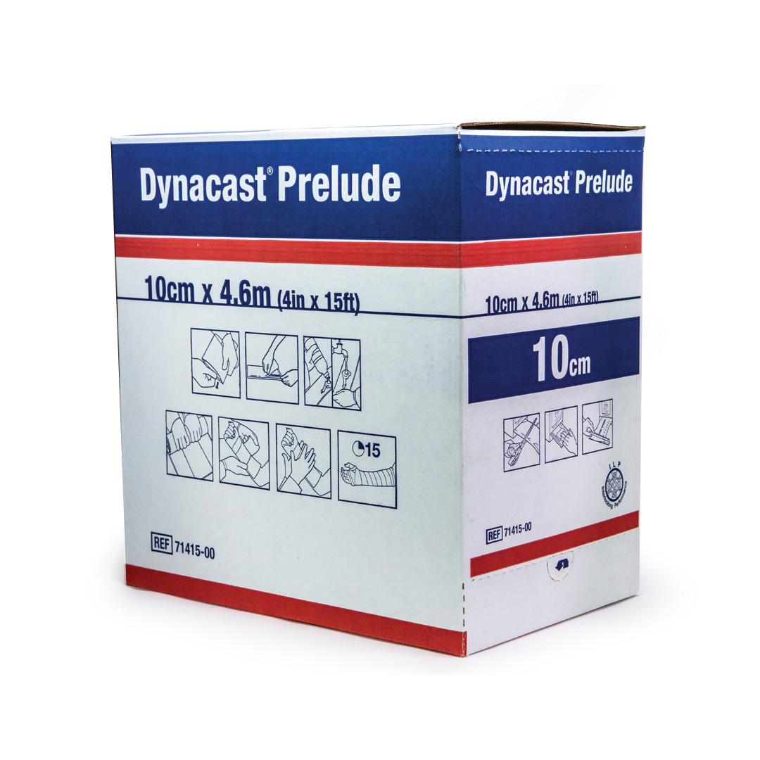 Dynacast Prelude Synthetic Splinting Roll — Polyurethane‑Coated Fibreglass