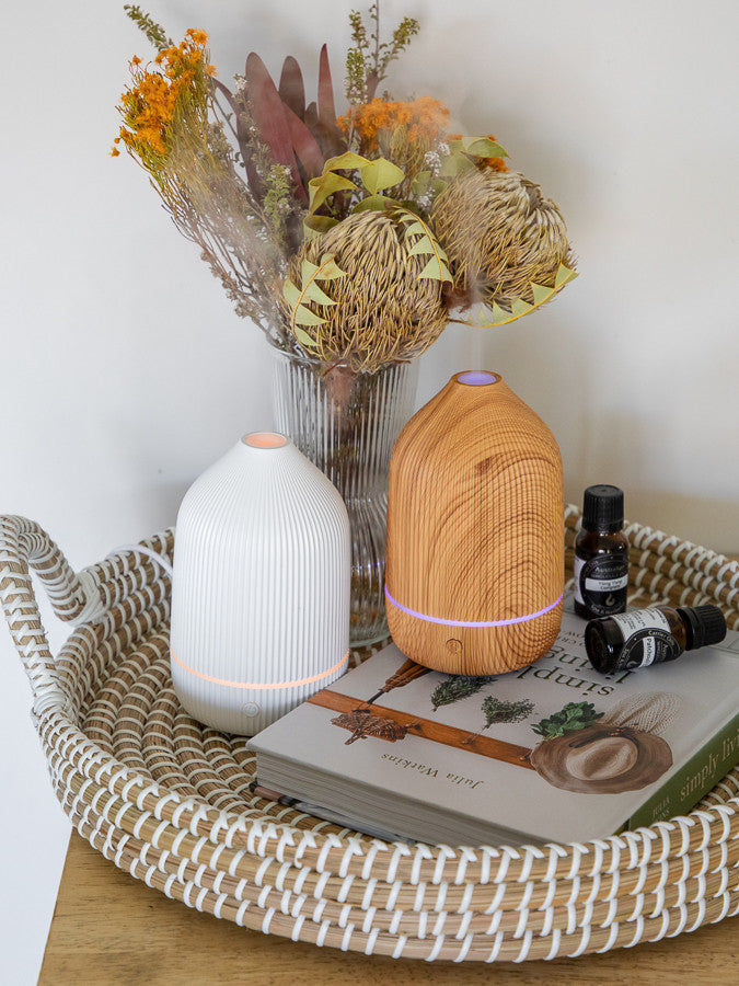 Desktop Aroma Diffuser - Matte White