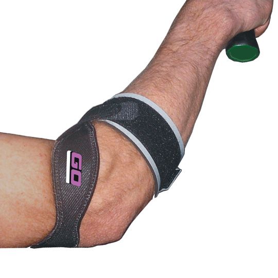 Go-Strap Elbow Support – Large | Adjustable Compression Brace for Tenn