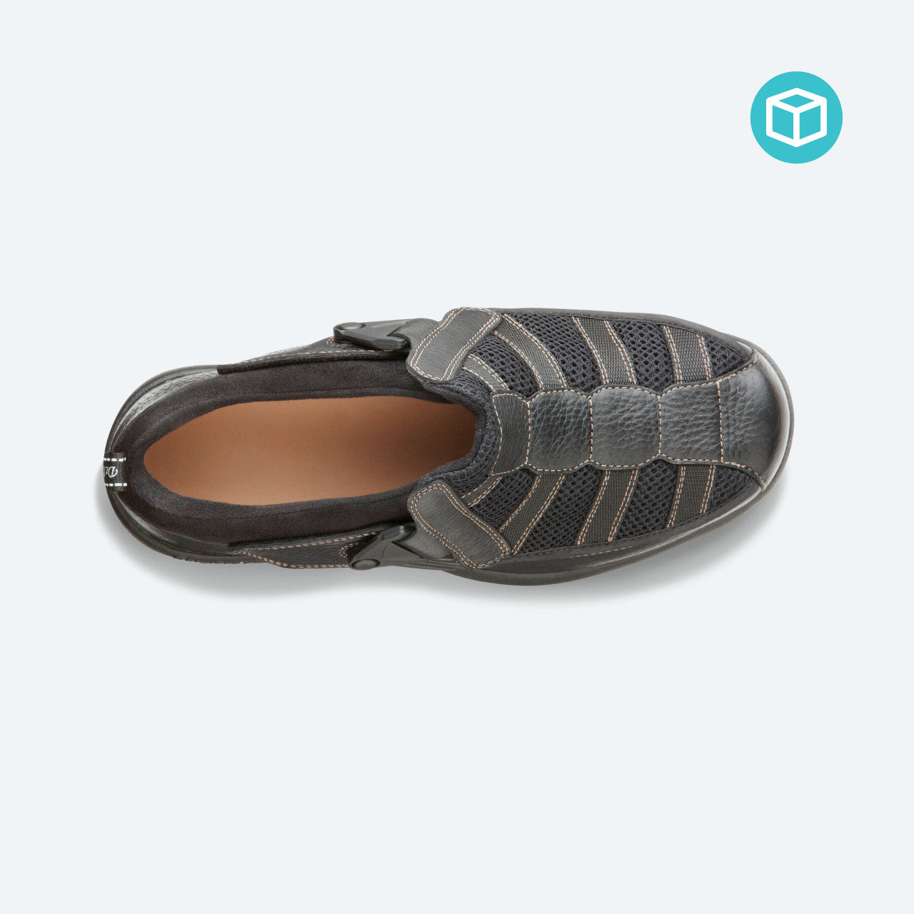 Dr Comfort Edward X Black US 9.5 Medium Width