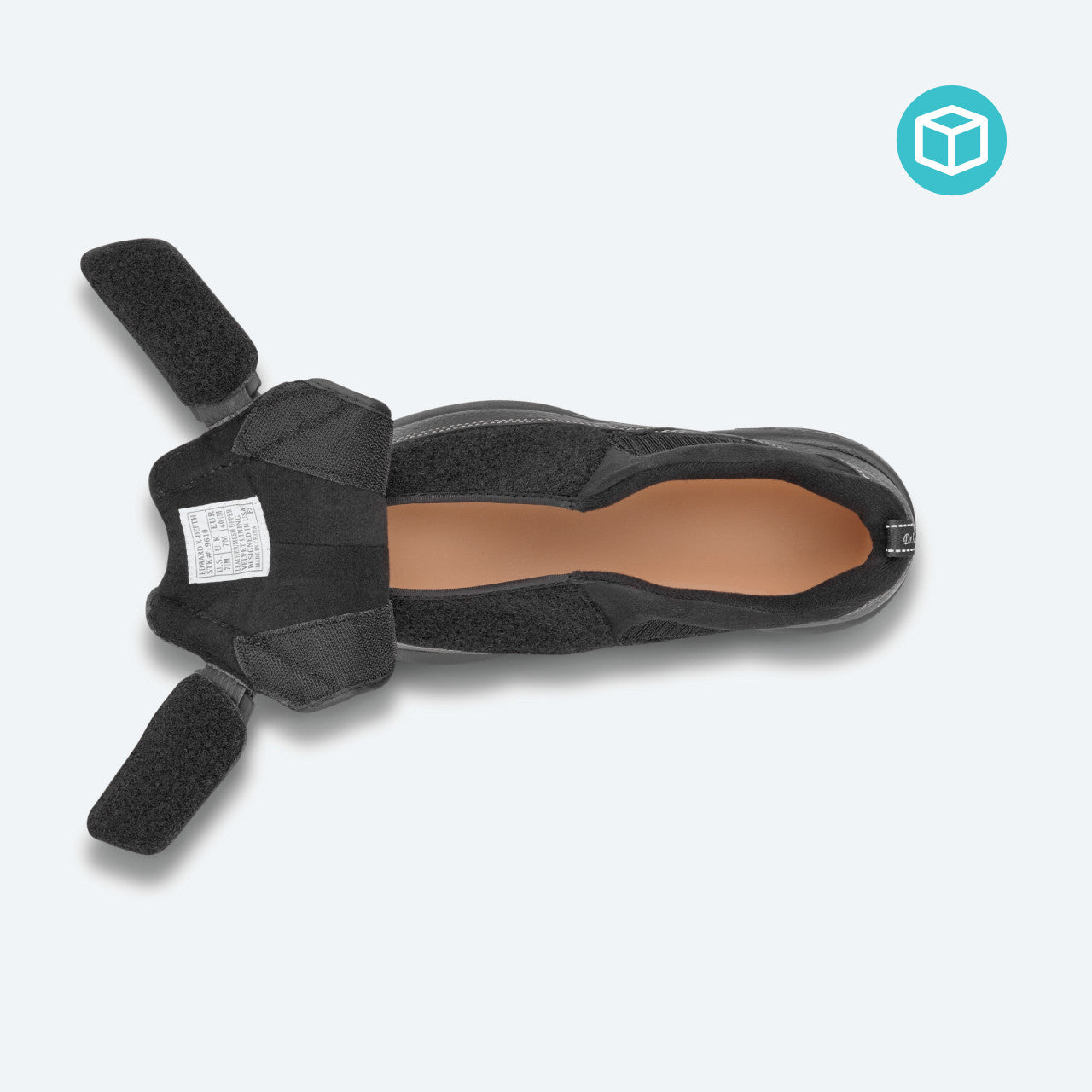 Dr Comfort Edward X Black US 9.5 Medium Width