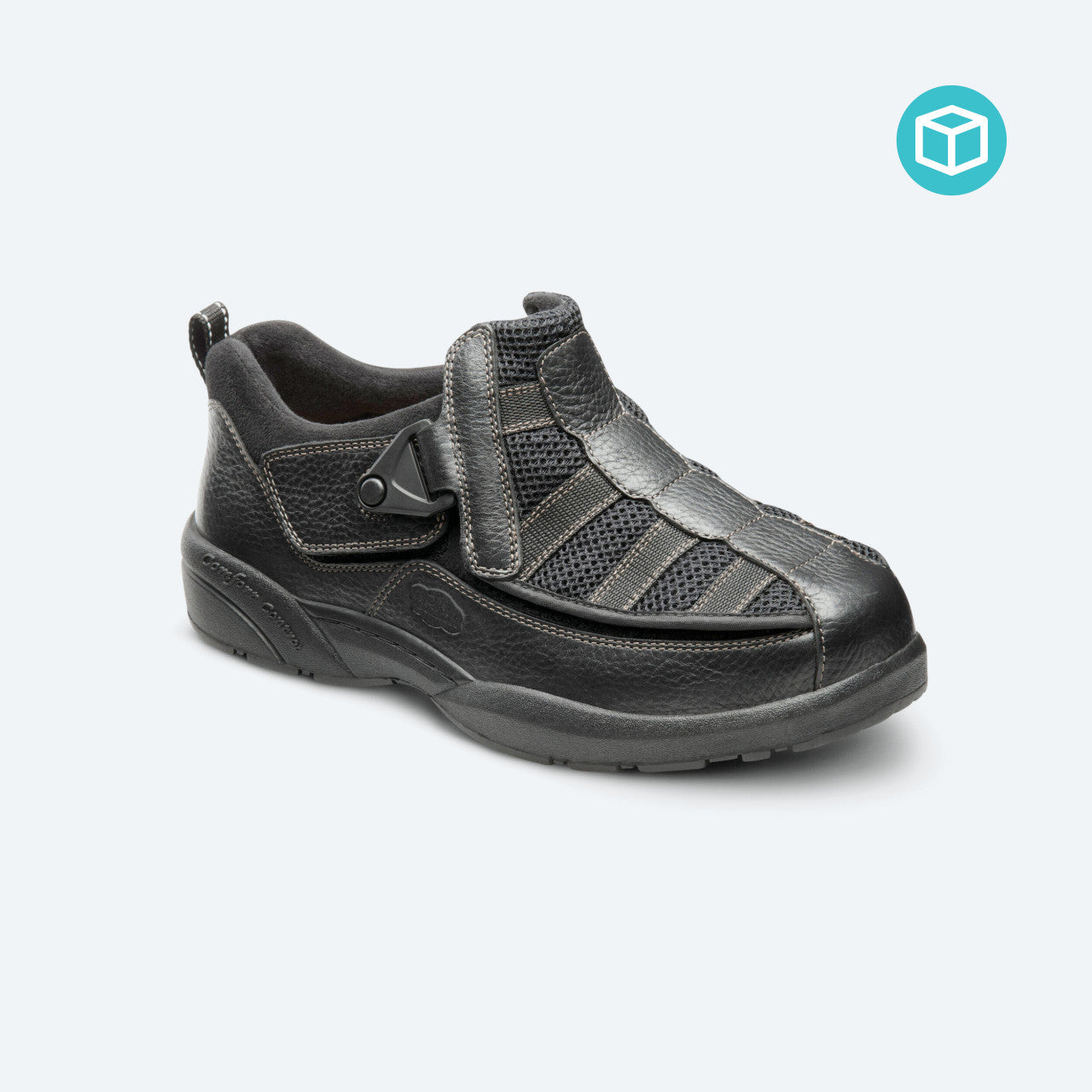 Dr Comfort Edward X Black US 9.5 Extra Wide