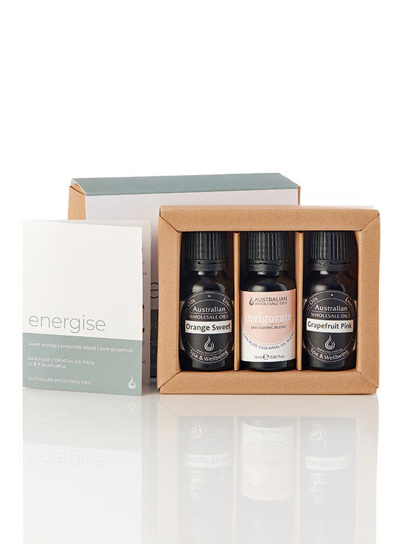 Essential Oil Pack - Energise (NEW)