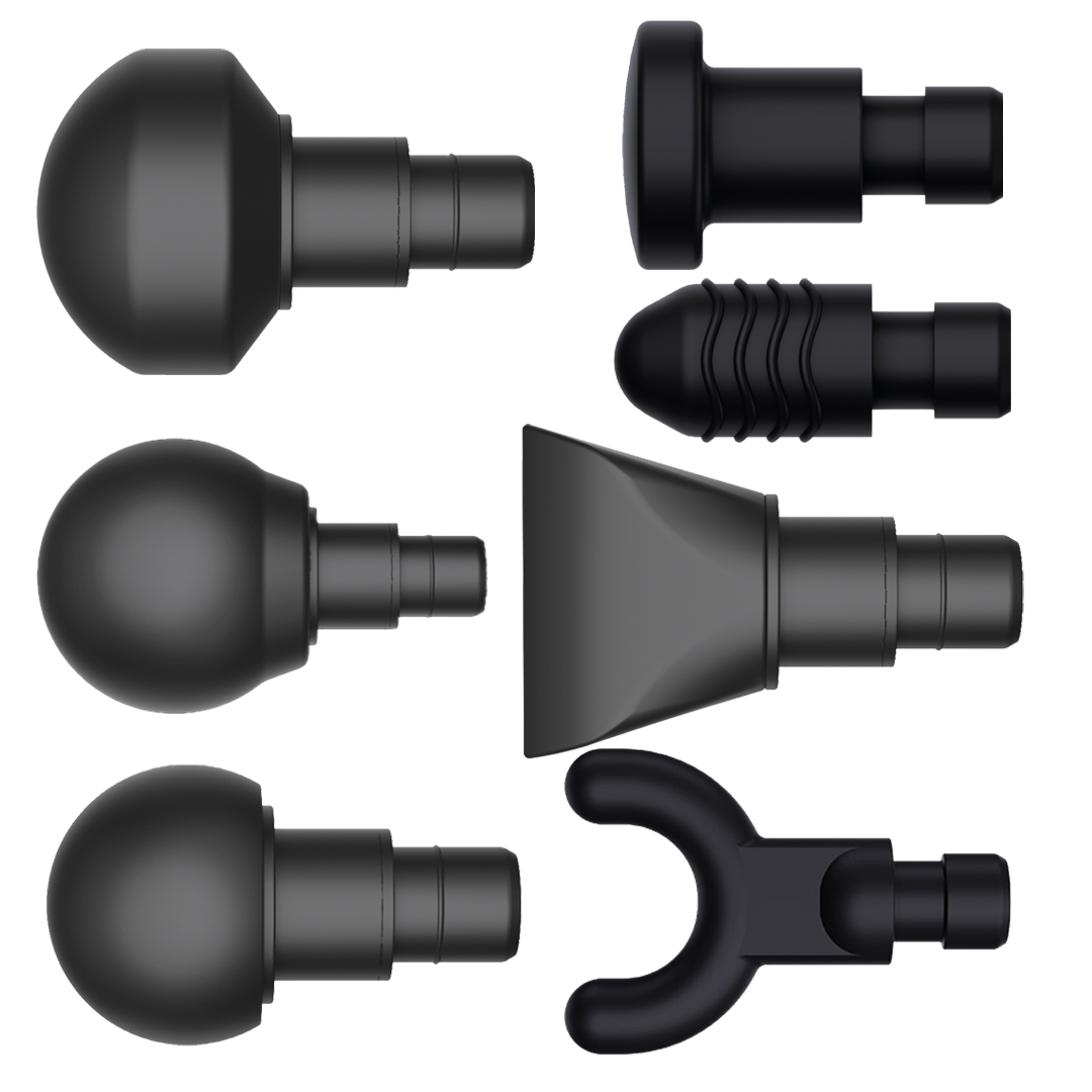 Flow Heads — Interchangeable Massage Gun Attachments