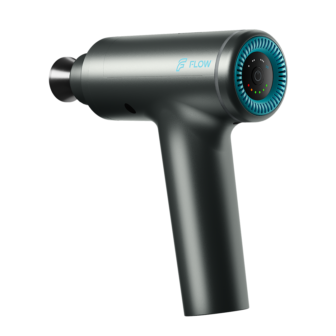 Flow Move Percussion Massage Gun — Portable Handheld Massager