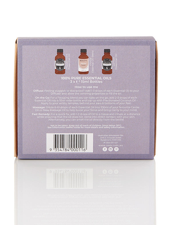 Essential Oil Pack - Focus (NEW)