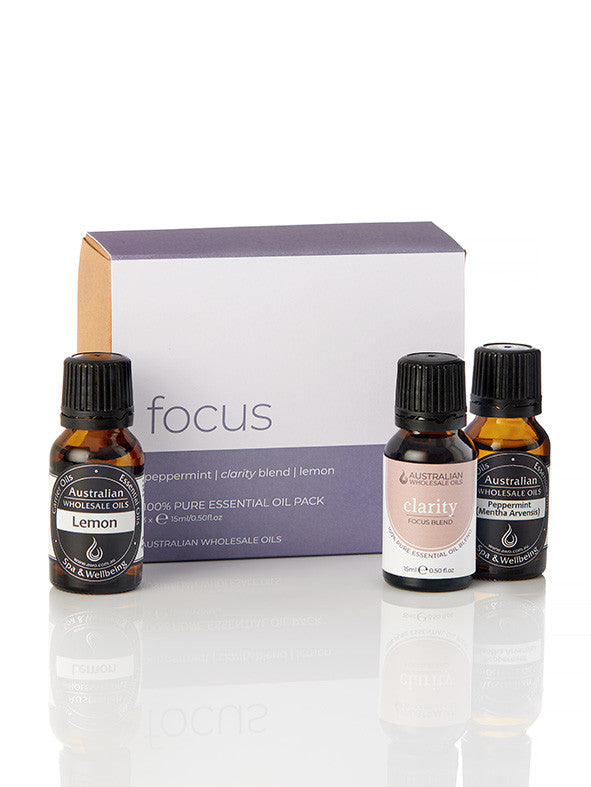 Essential Oil Pack - Focus (NEW)
