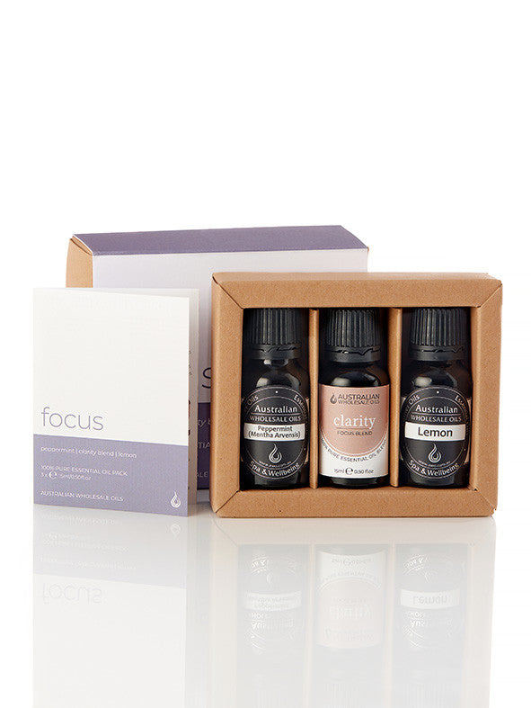 Essential Oil Pack - Focus (NEW)