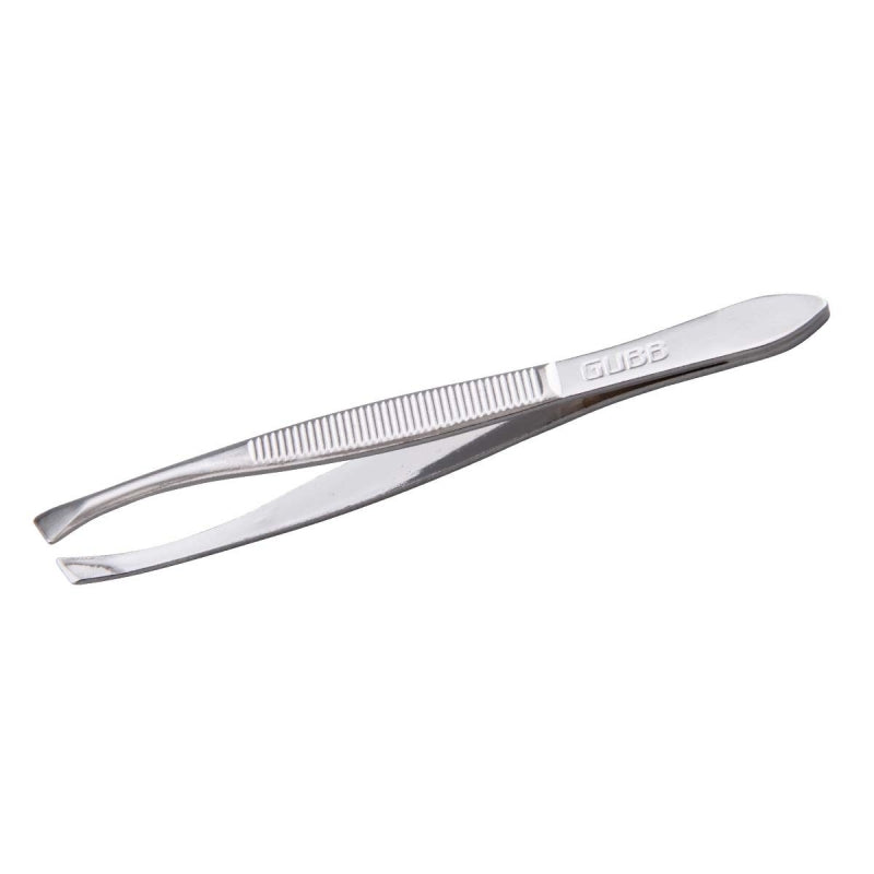 Metal tweezers flat tip – stainless steel precision tool