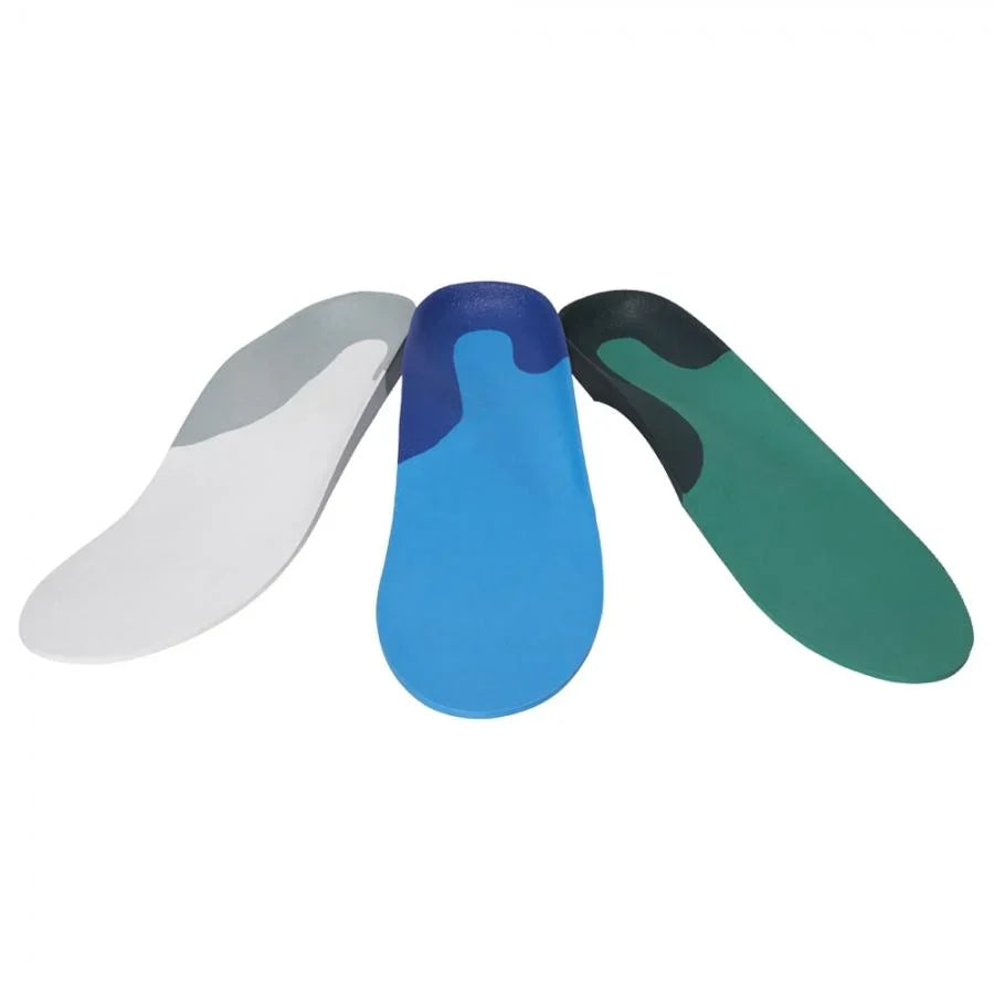 ICB Classic Blue Medium Density - Full Length, Prescription Heat Moulding Orthotics for Customised Support
