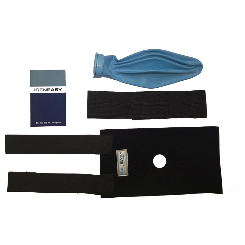 Ice 'N' Easy Velour Ice Bag with Neoprene Compression Strap
