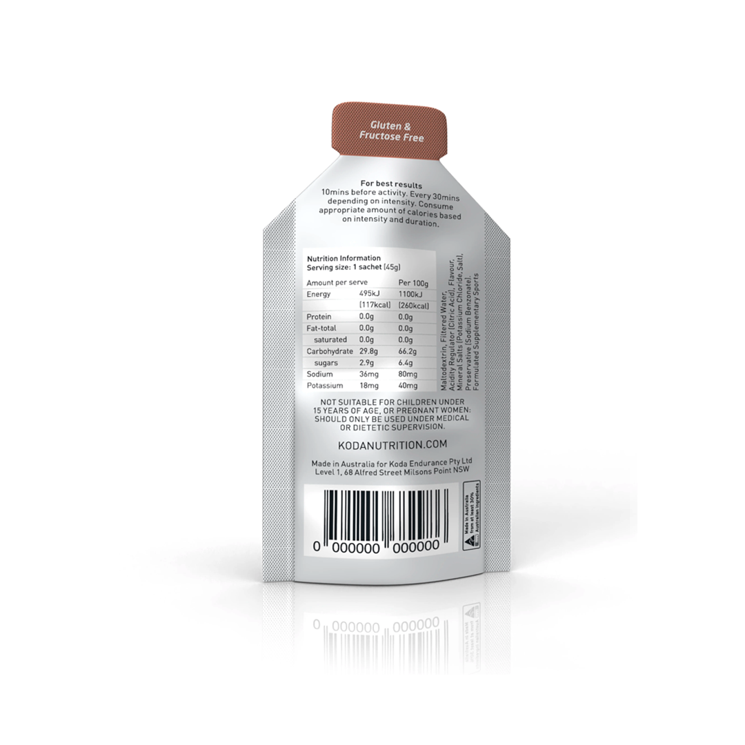 KODA Energy Gel 24-Pack — Fast‑Absorbing Endurance Fuel