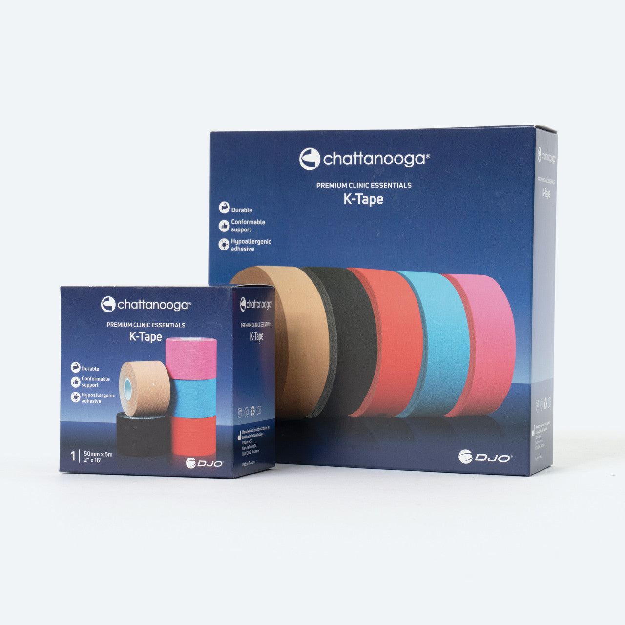 Chattanooga Premium Clinic Essentials K-Tape 50mm x 5m Black