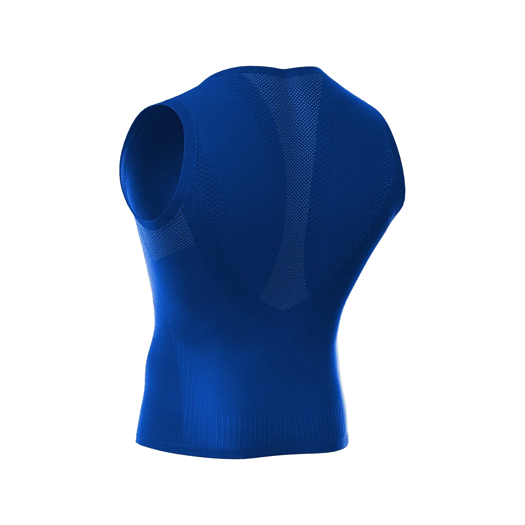 Men's Waist Support Compression Top, Breathable & Seamless