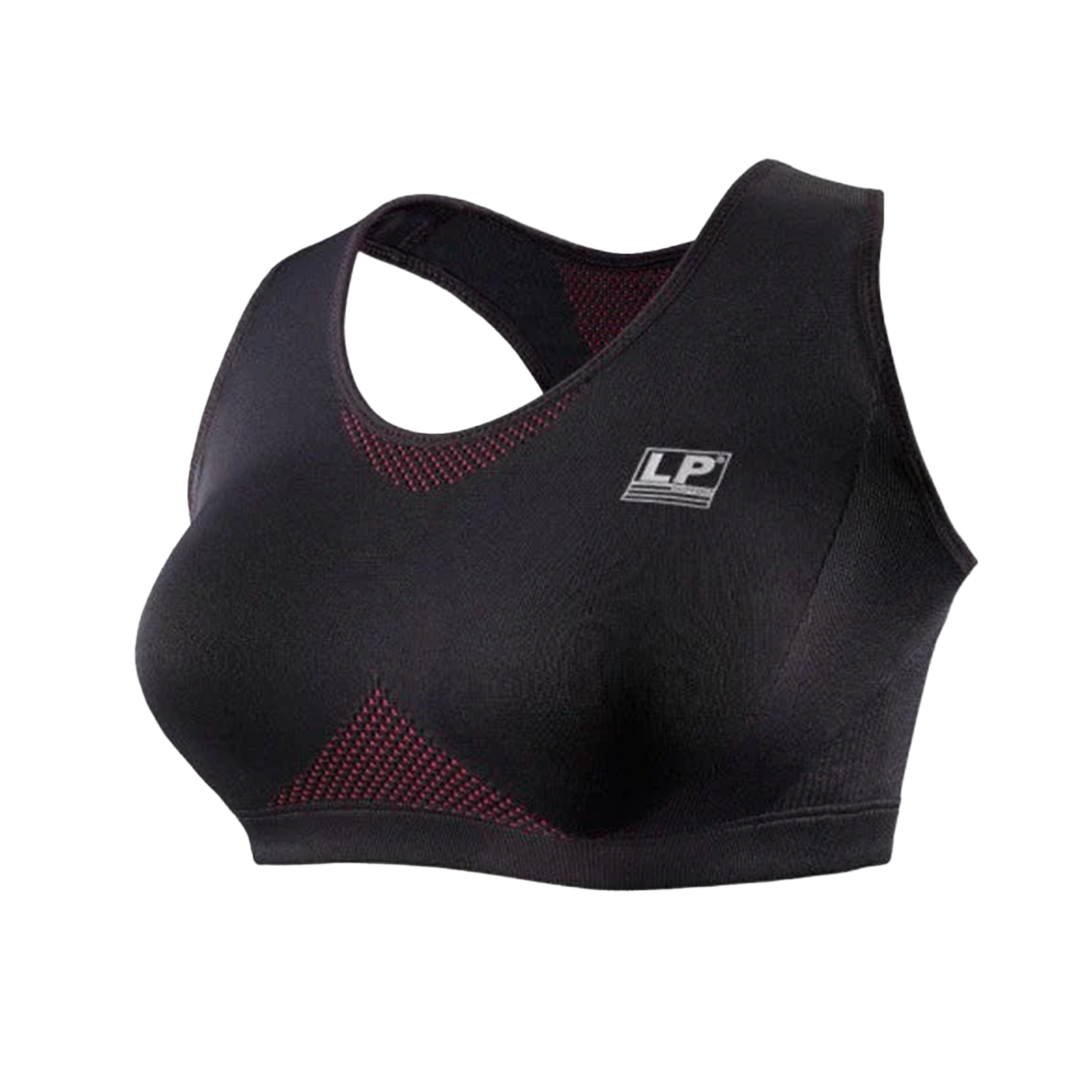 Compression sports bra for women — seamless breathable support