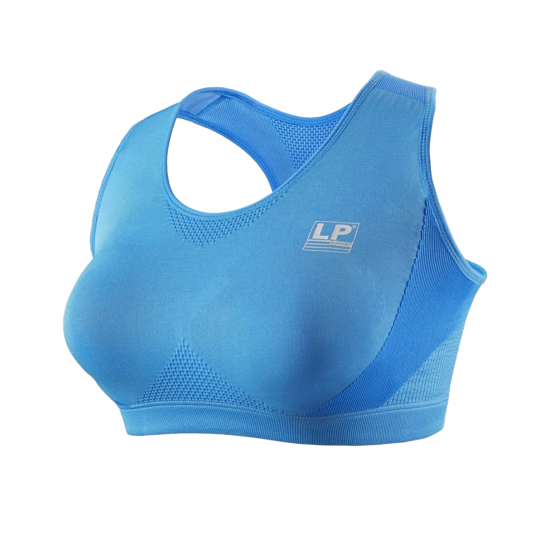 Compression sports bra for women — seamless breathable support