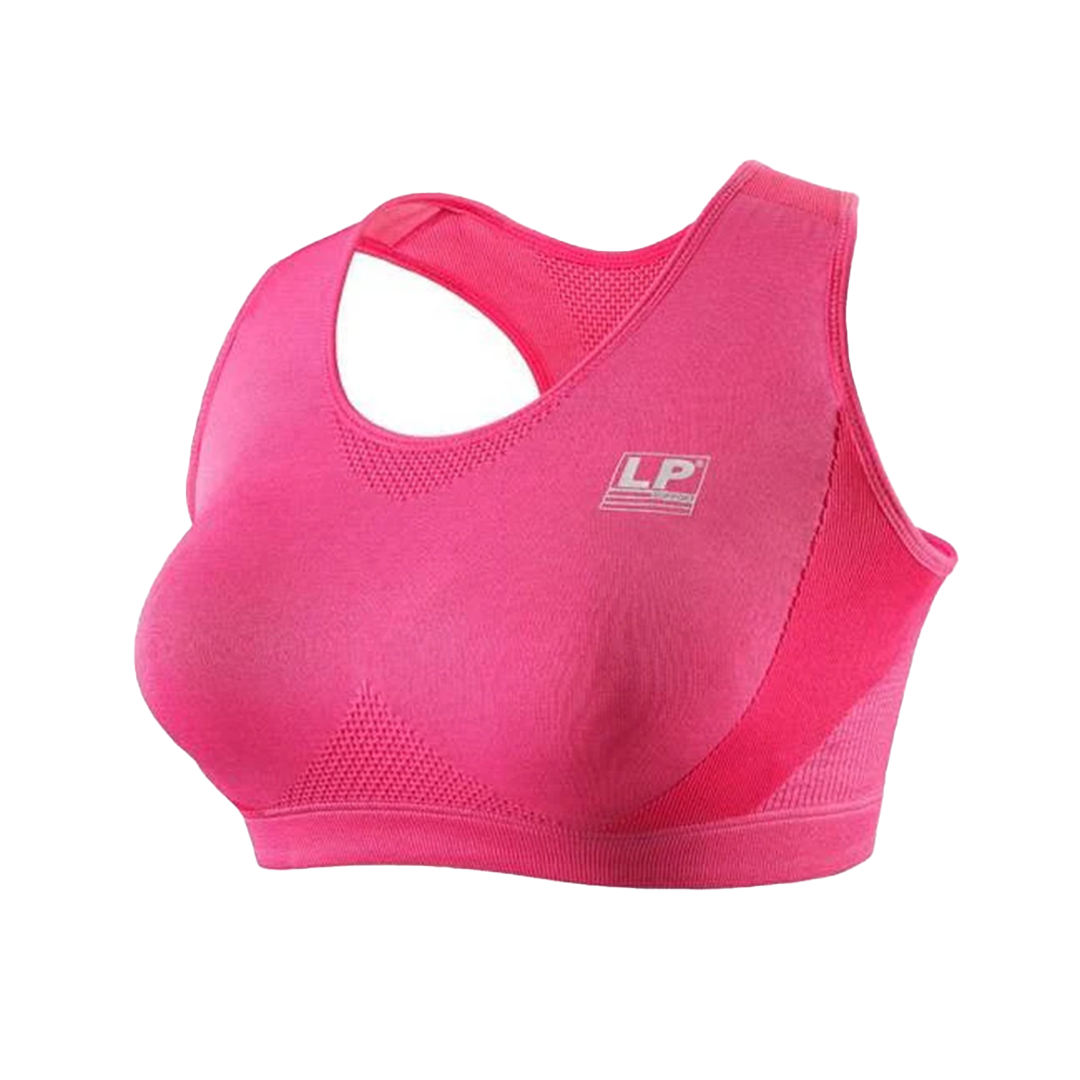 Compression sports bra for women — seamless breathable support