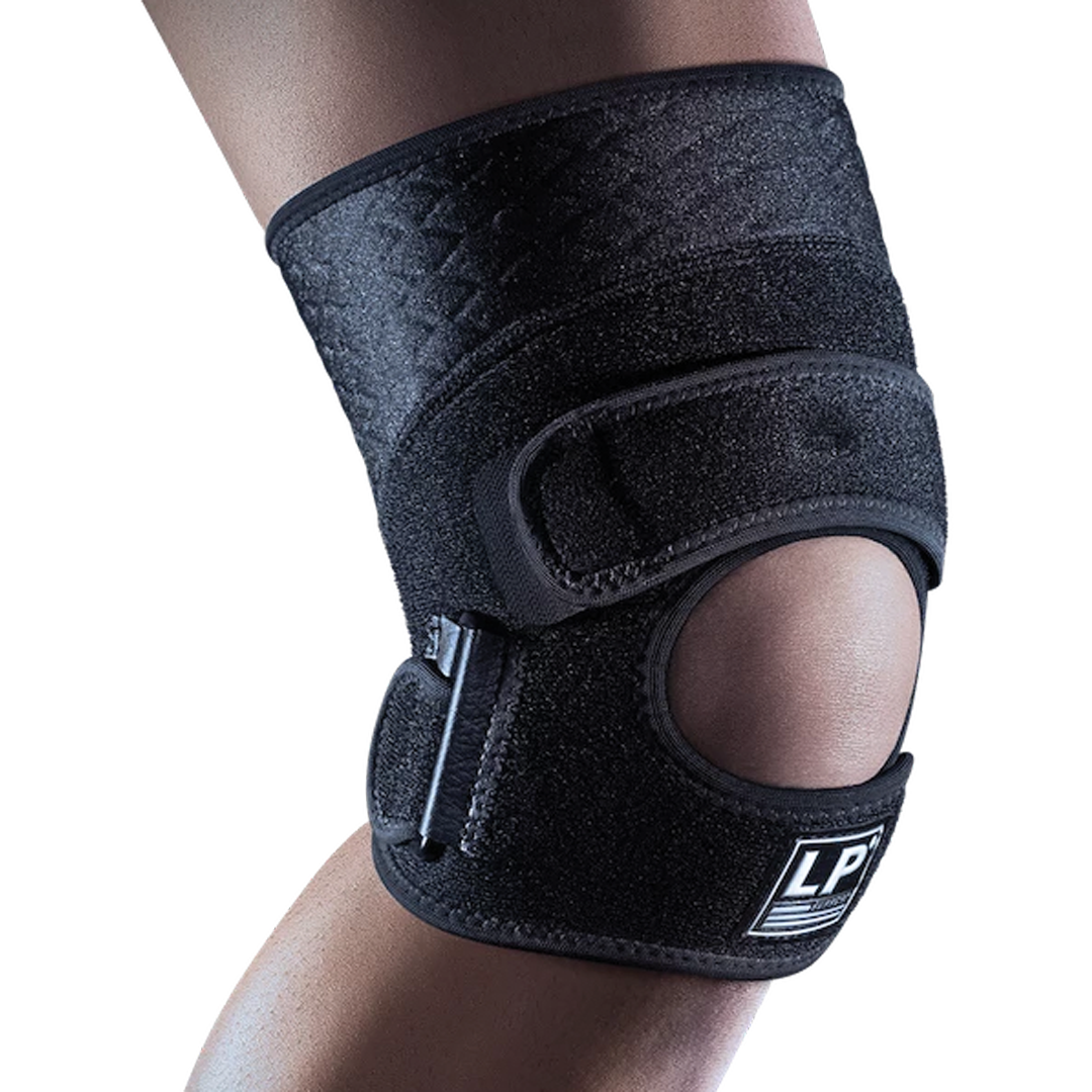 Knee Support with Patella Tendon Strap — Adjustable Compression