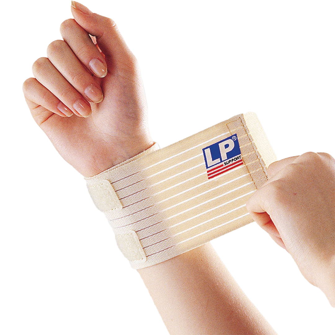 Wrist Wrap with Starter Loop — Adjustable Elastic Support