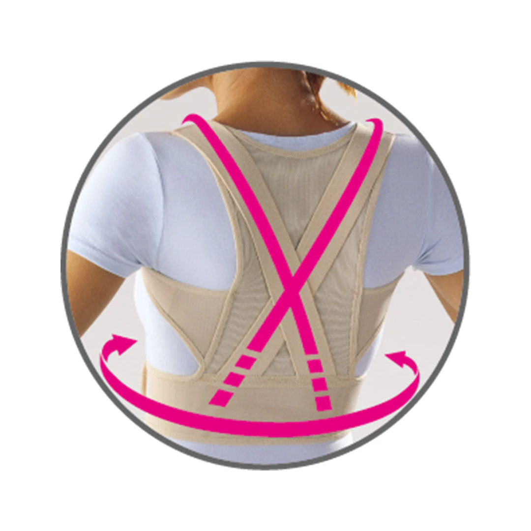 Posture Support Brace – Adjustable Shoulder & Back Support