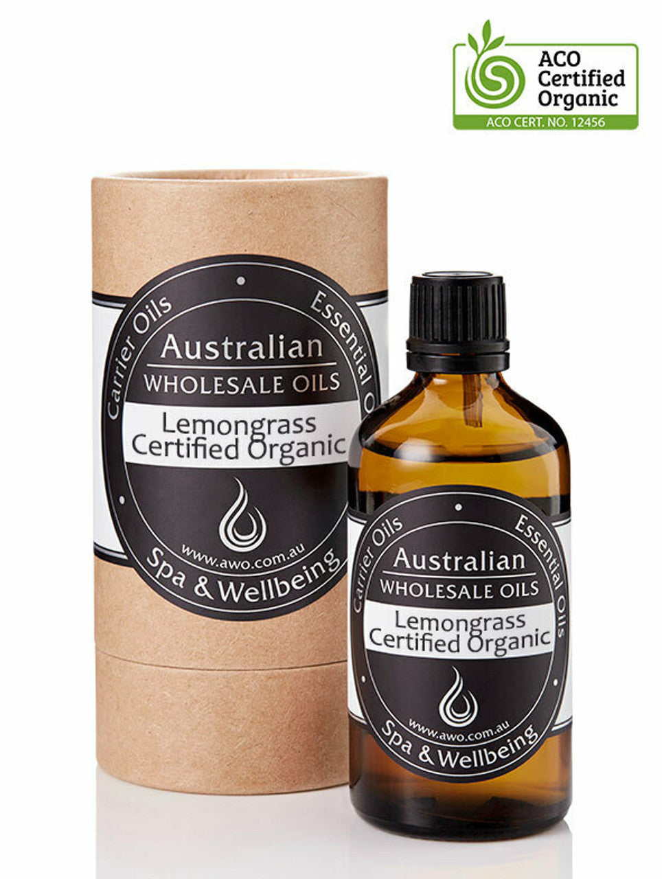 Certified Organic Lemongrass Essential Oil - 100% Pure