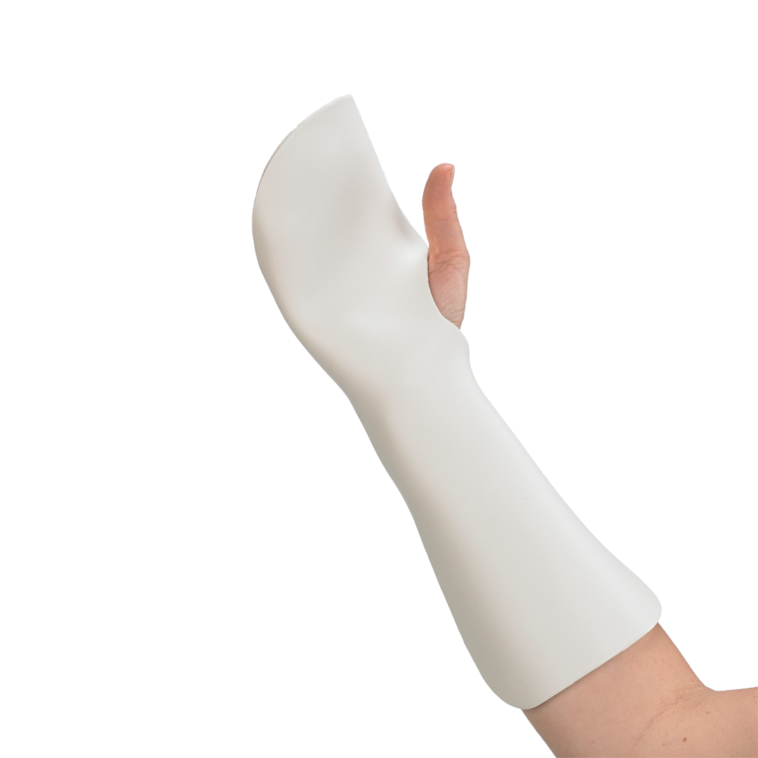 Thermoplastic splint sheet - low-temperature rigid support