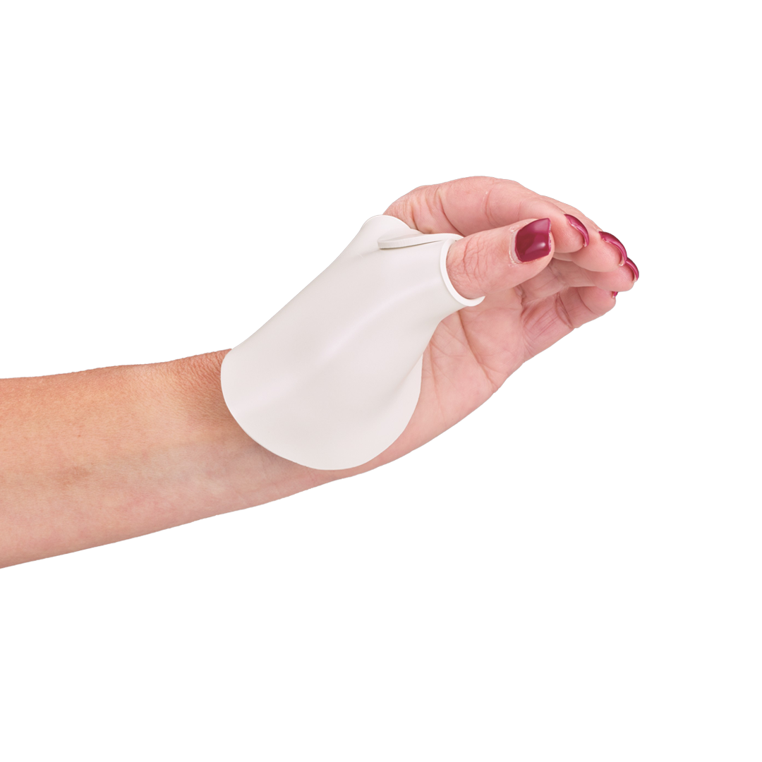 Thermoplastic splinting material with moderate memory and RTS