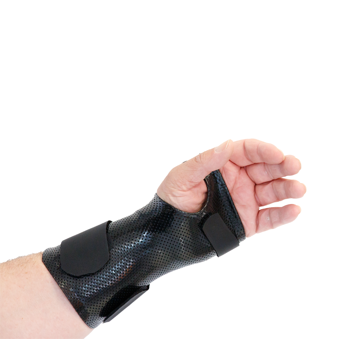 Low temperature thermoplastic – 100% memory splint material