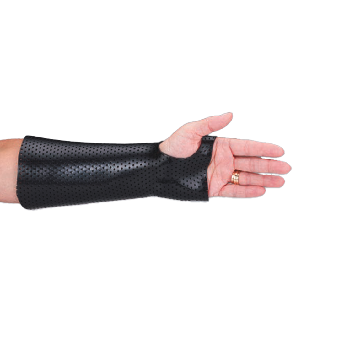 Low temperature thermoplastic – 100% memory splint material
