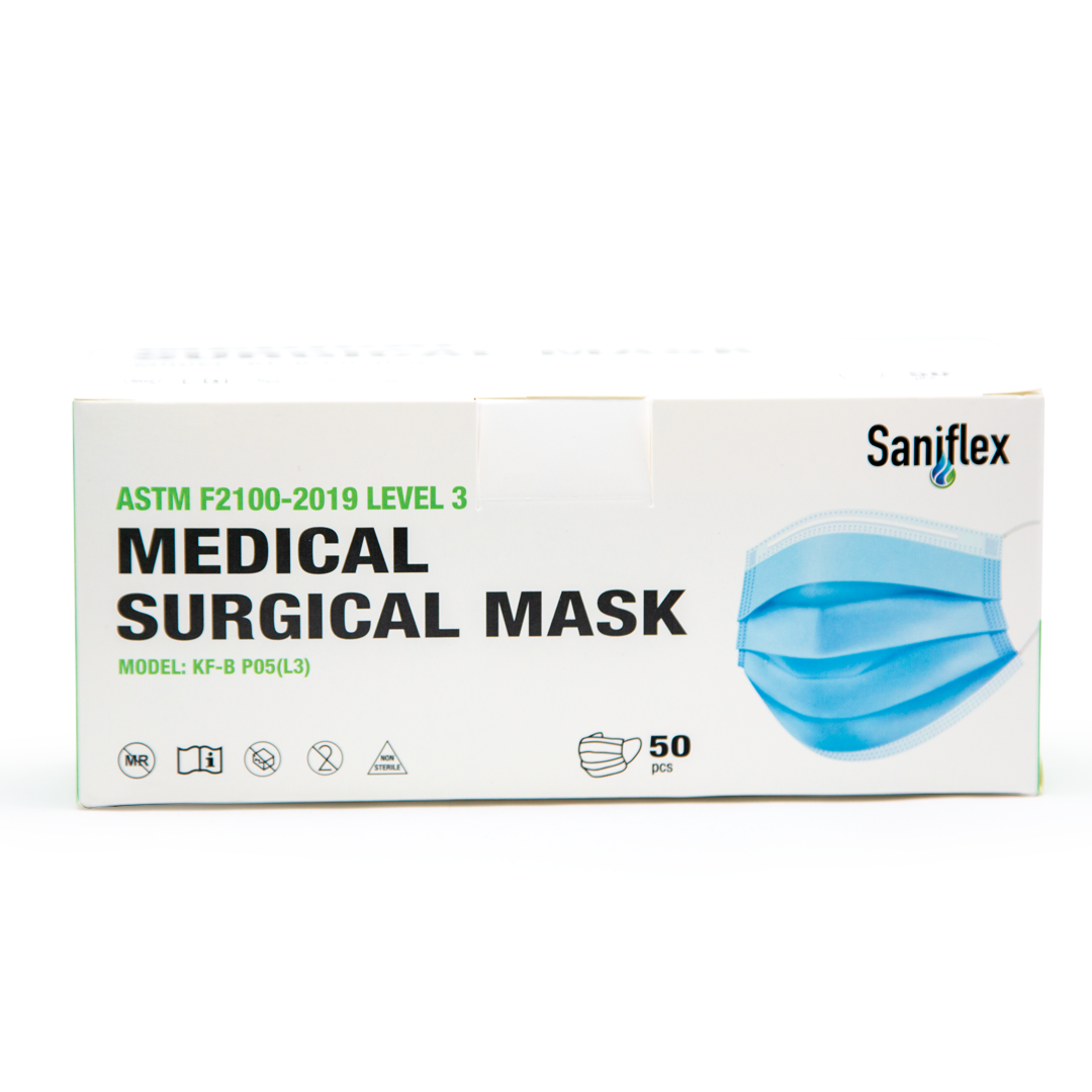 Level 3 Face Mask — Single-use disposable barrier