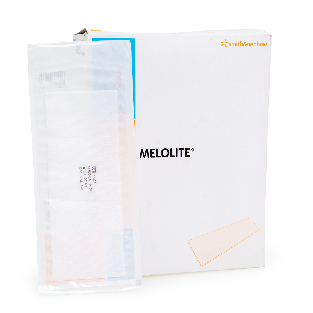 Non-adherent wound dressing - double-sided absorbent pad