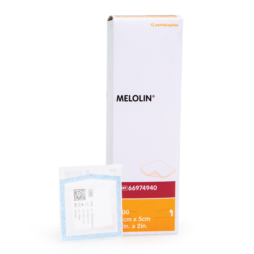 Non-adherent absorbent dressing for gentle wound care