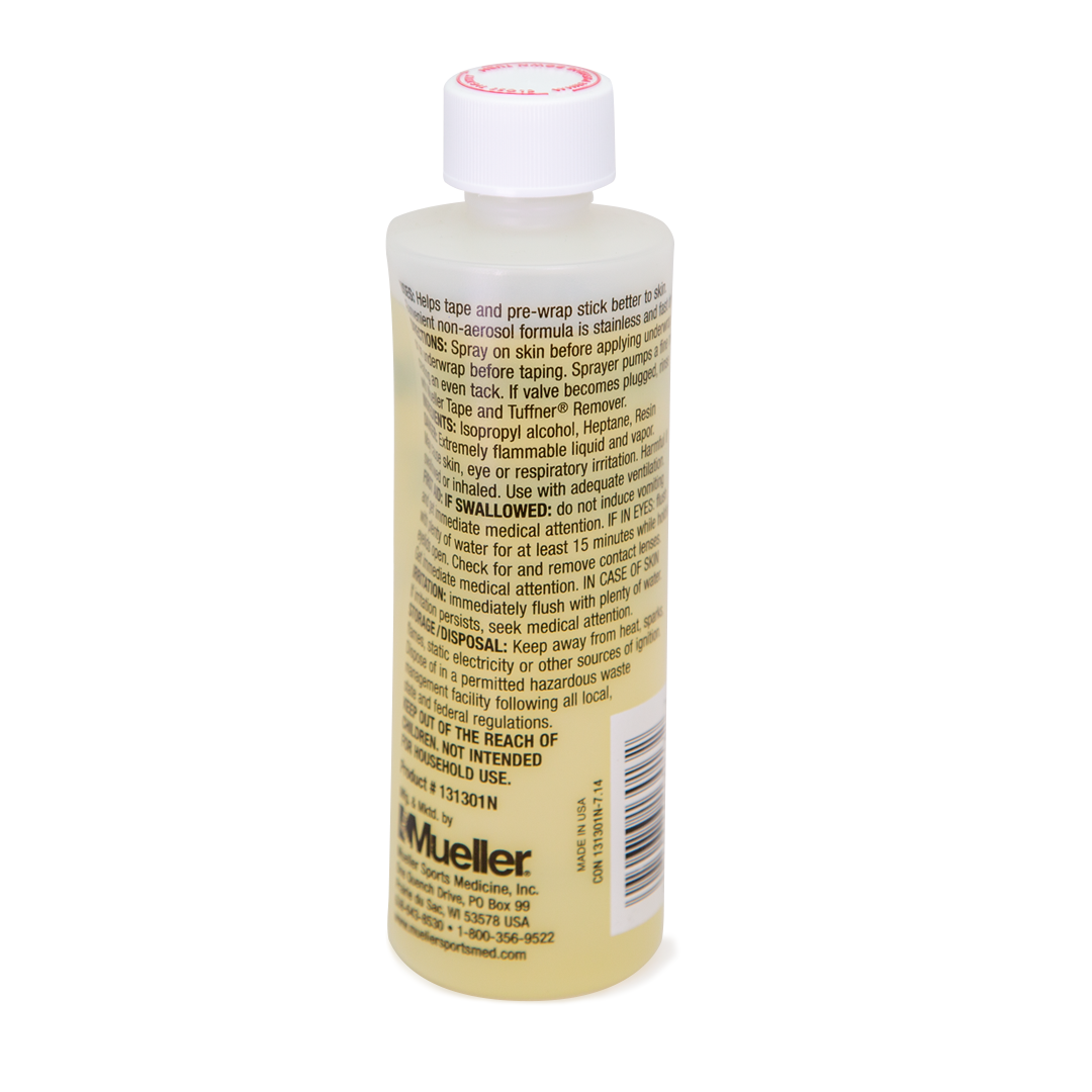 Pre-tape spray non-aerosol for improved tape adhesion