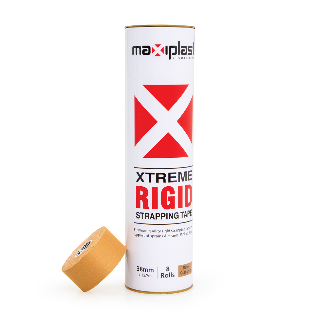 Rigid strapping tape - extra-strong breathable cloth