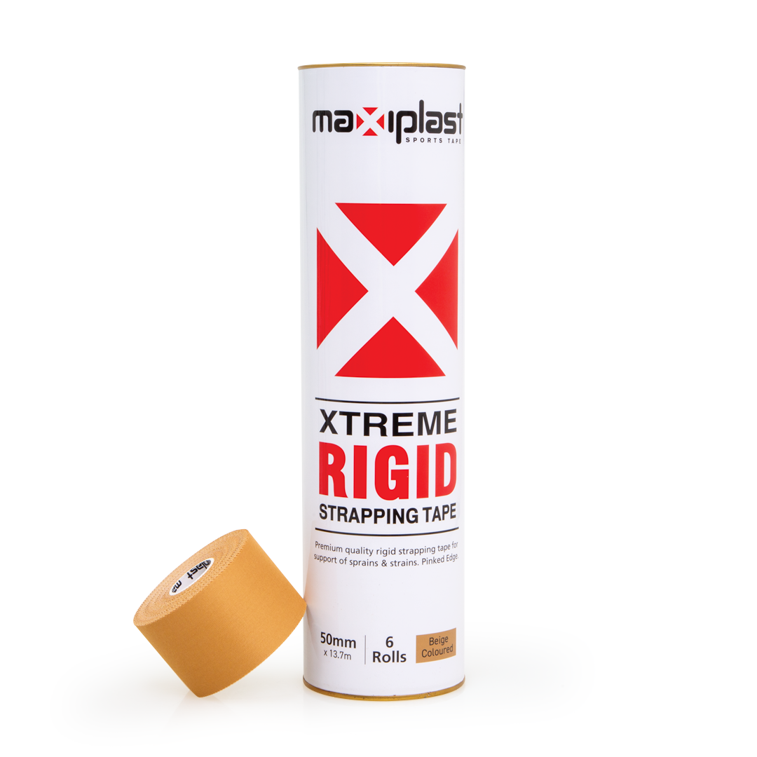 Rigid strapping tape - extra-strong breathable cloth