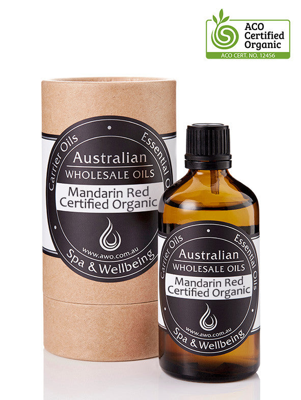 Mandarin Red Essential Oil Certified Organic