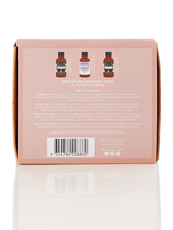 Essential Oil Pack - Meditate (NEW)