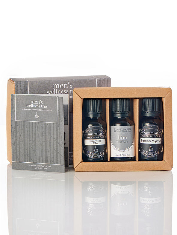 Essential Oil Pack - Men's Wellness Trio
