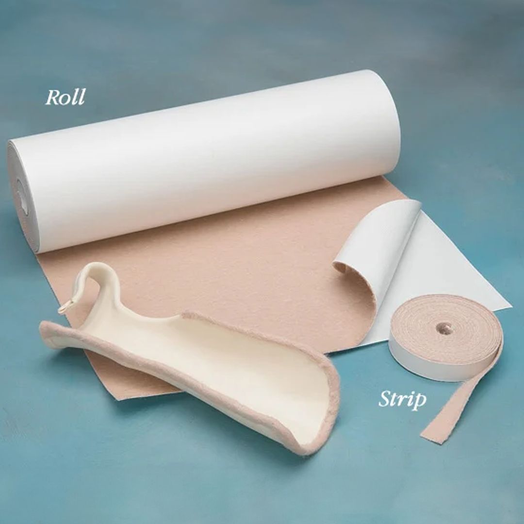 Easy-Pull Moleskin Roll — 30cm x 4.5m, 1/16" (1.6mm)