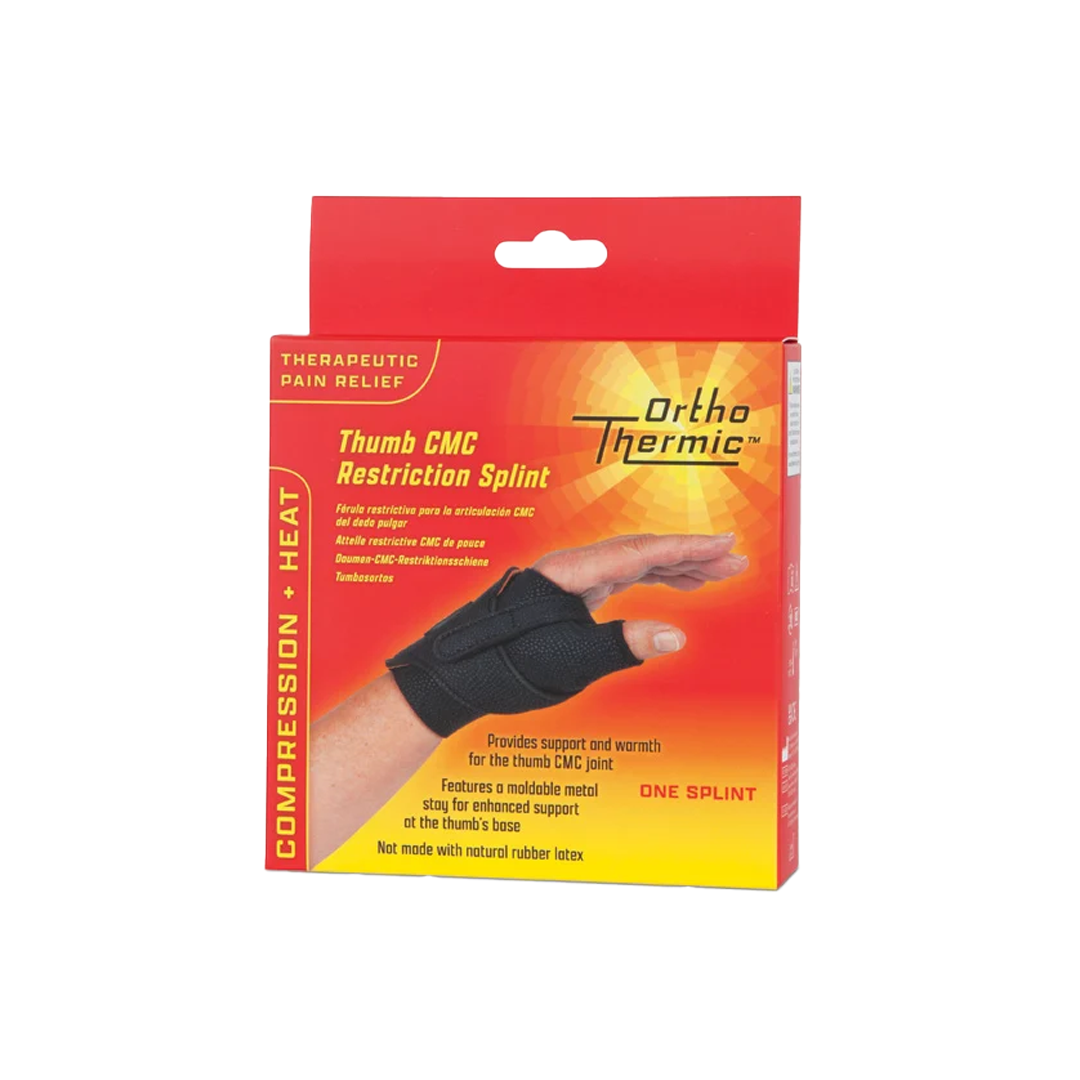 Thumb CMC Restriction Splint — Support with Localised Warmth