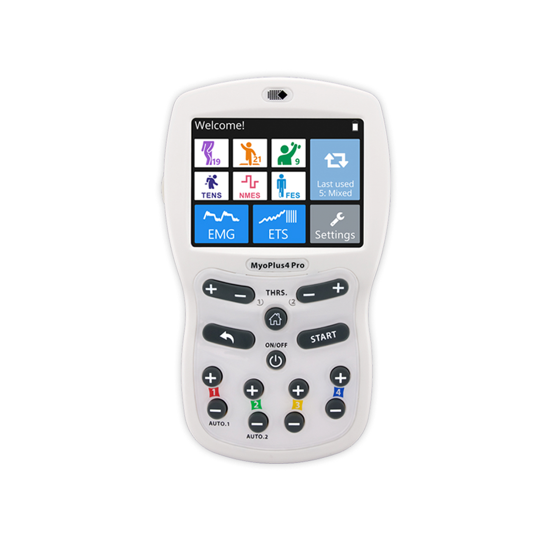 EMG biofeedback & NMES unit with colour touchscreen